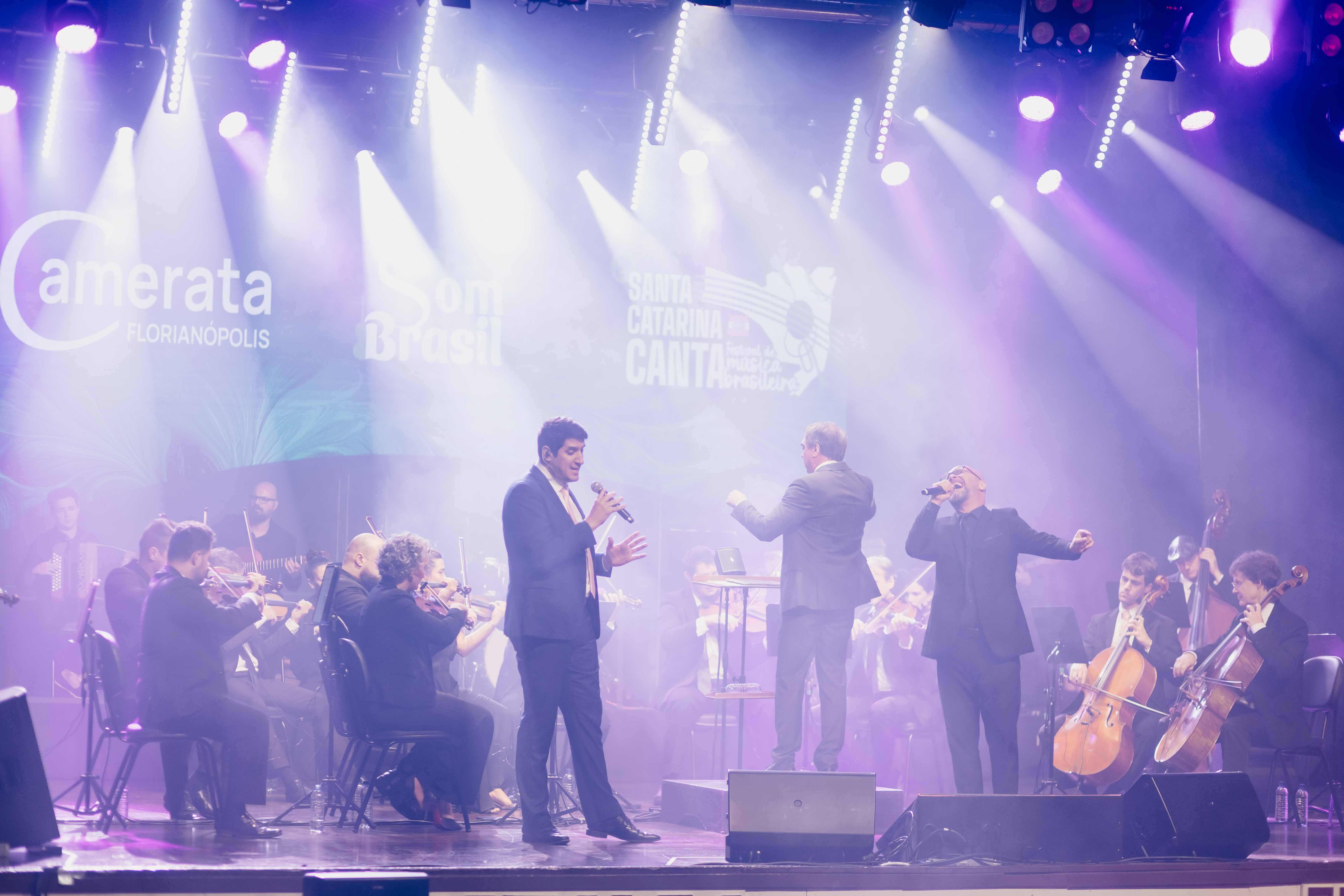 É domingo: Semifinal Serrana do Santa Catarina Canta em Lages tem apresentação da Camerata Florianópolis