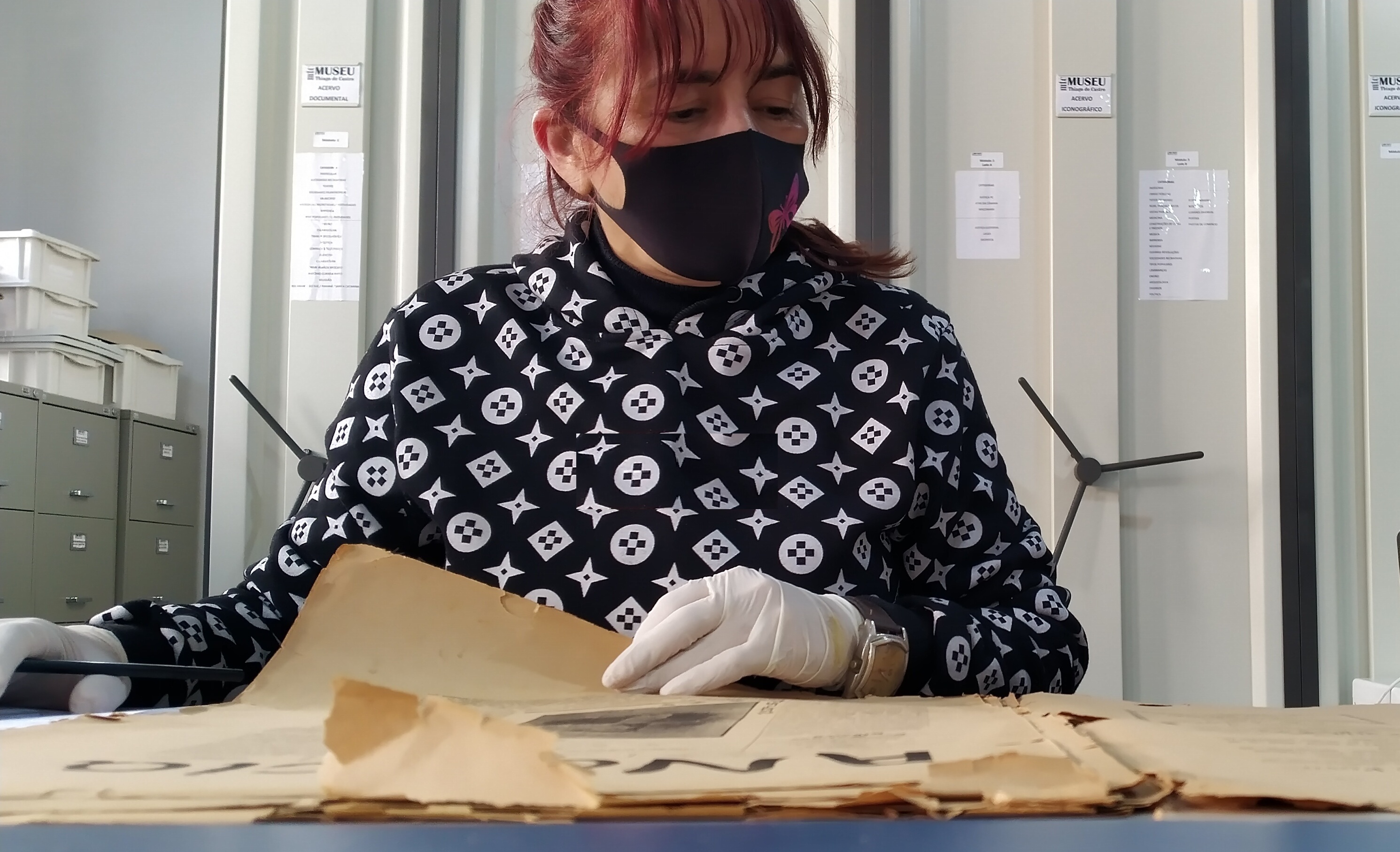 Procura por pesquisas com o acervo documental no Museu Histórico Thiago de Castro: aumentou mais de 280% em apenas um ano