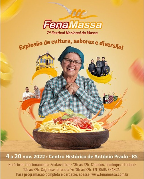 Comitiva divulga a FenaMassa, de Antônio Prado, em Lages