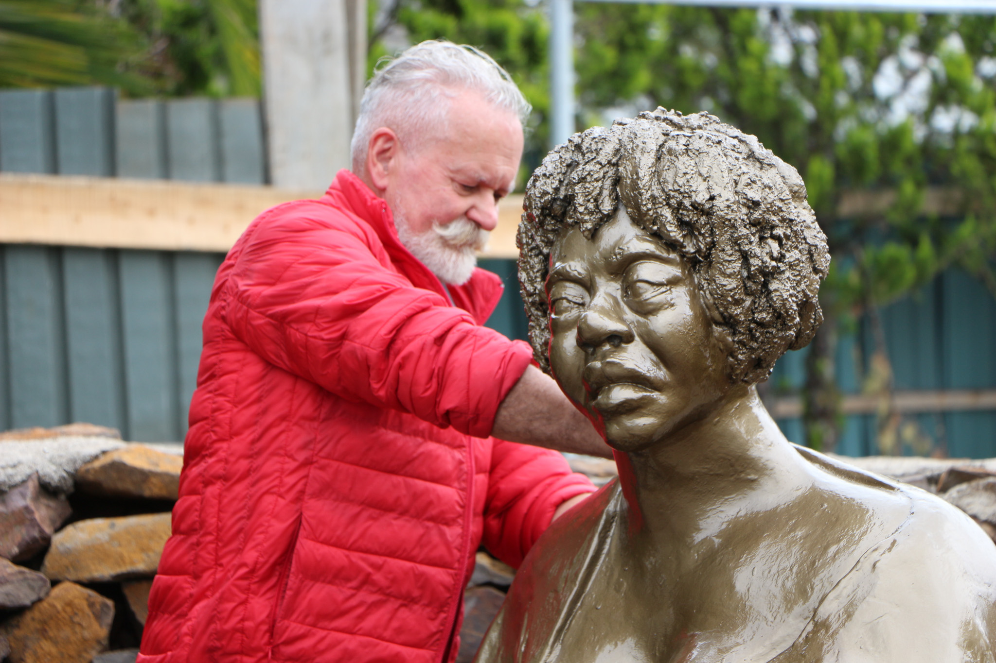 A arte e cultura de Lages em monumento e pintura no novo Parque Jonas Ramos (Tanque)