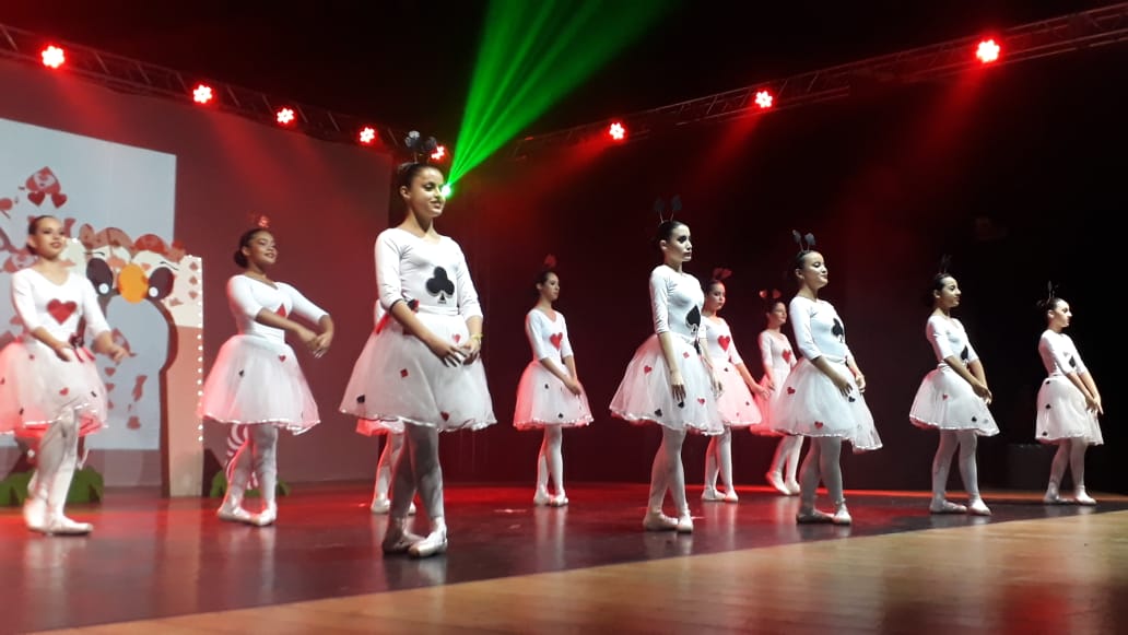 O cinema e os filmes de animação pelo ballet da Escola de Artes, da Prefeitura de Lages