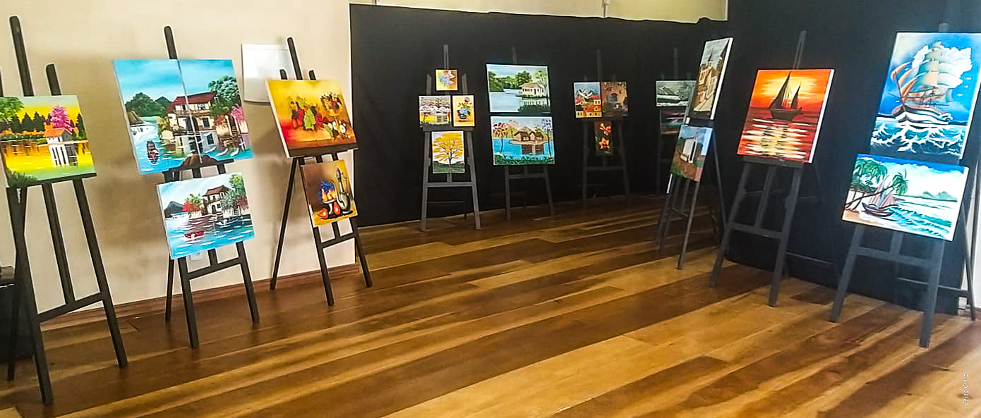 “2º Mostra Arte, Lages!” inicia com exposição de alunos dos cursos de Artes Visuais