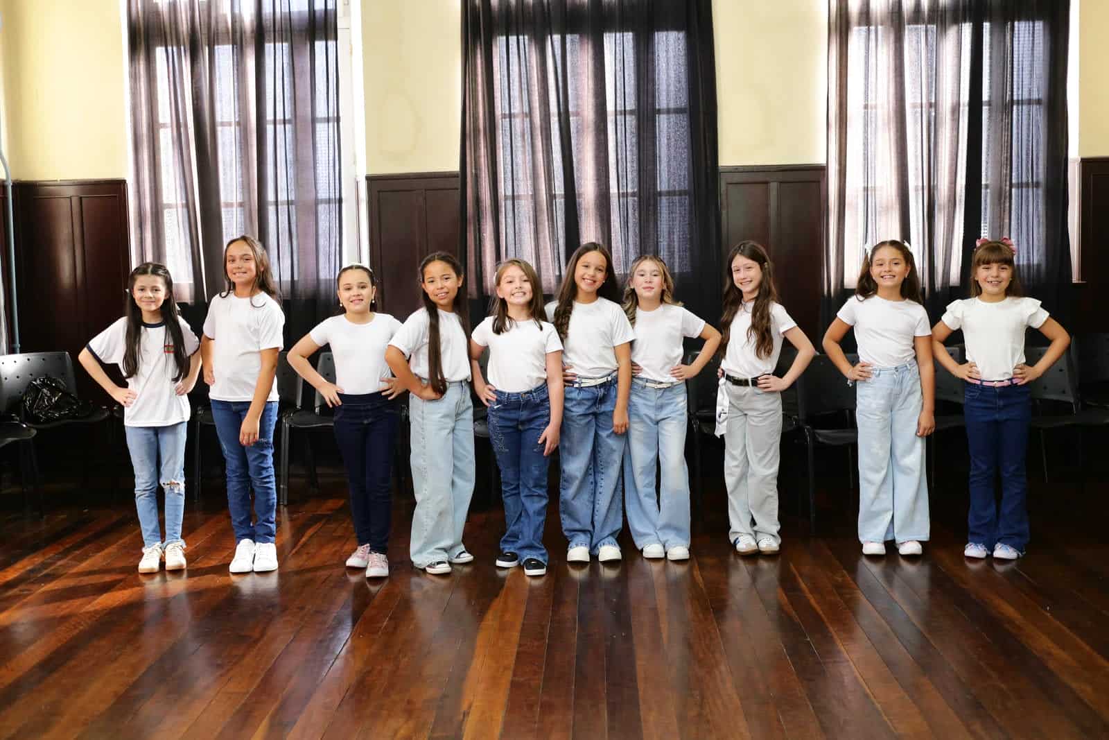 efinidas as dez candidatas à Realeza Mirim da 36ª Festa Nacional do Pinhão