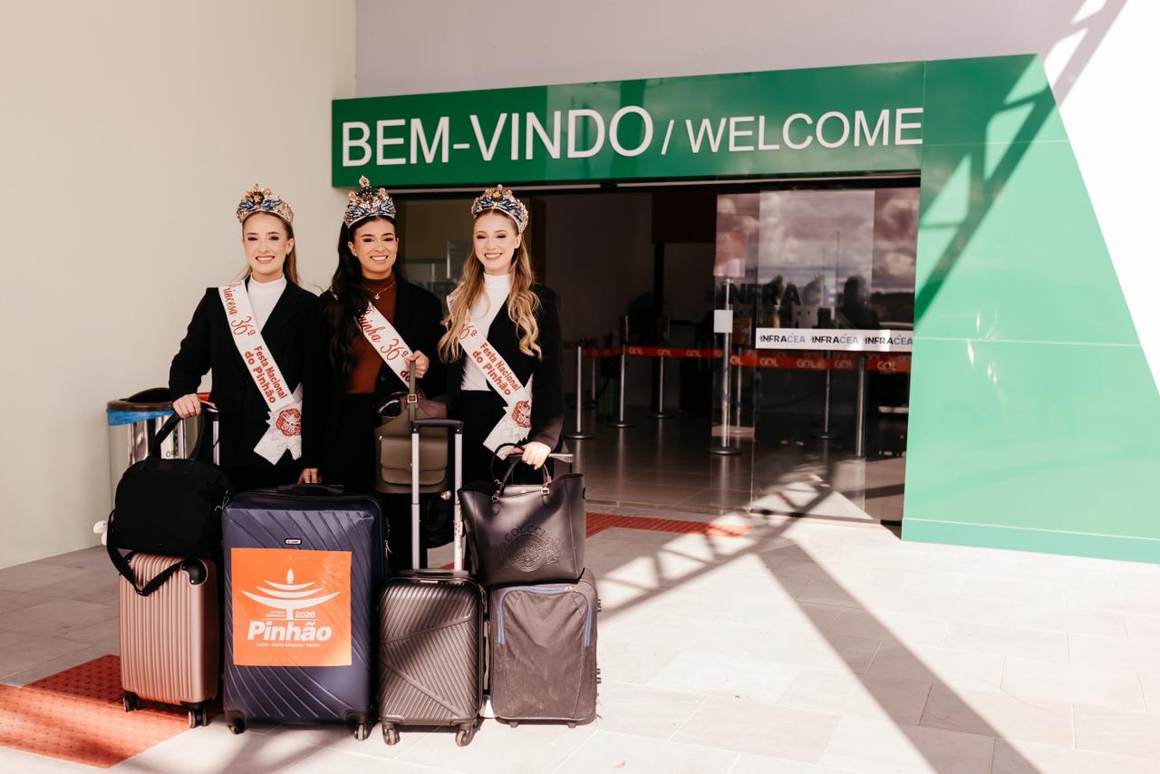Comitiva da 36ª Festa Nacional do Pinhão embarca para São Paulo em ação de divulgação